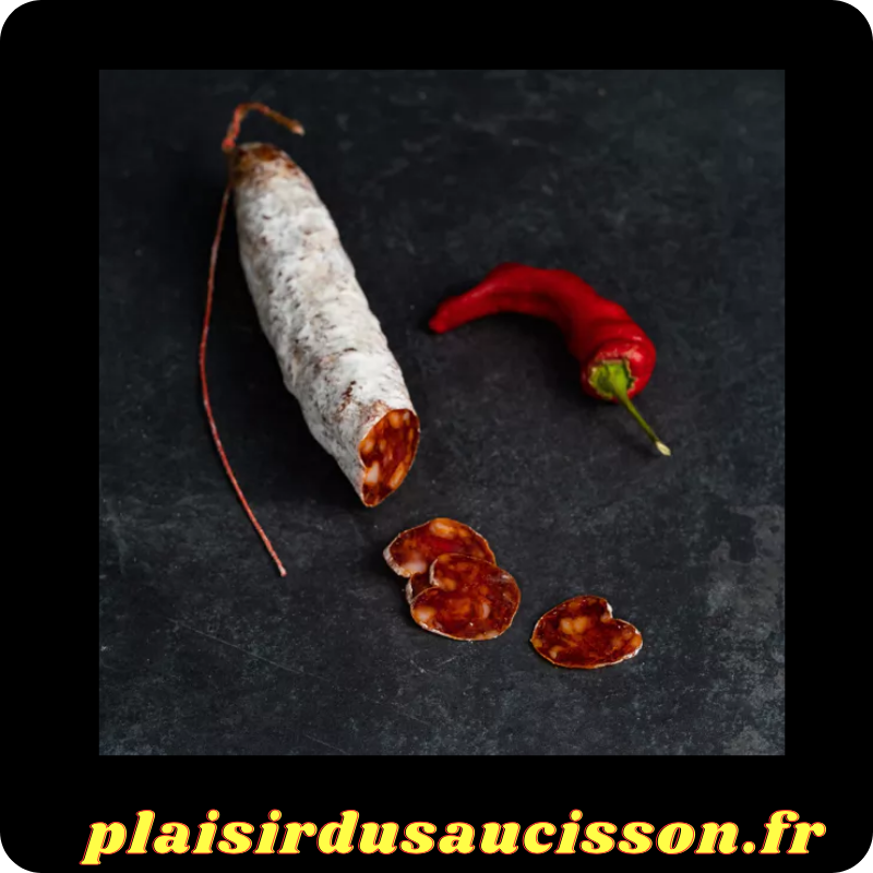 Saucisson ficelle pur porc au piment